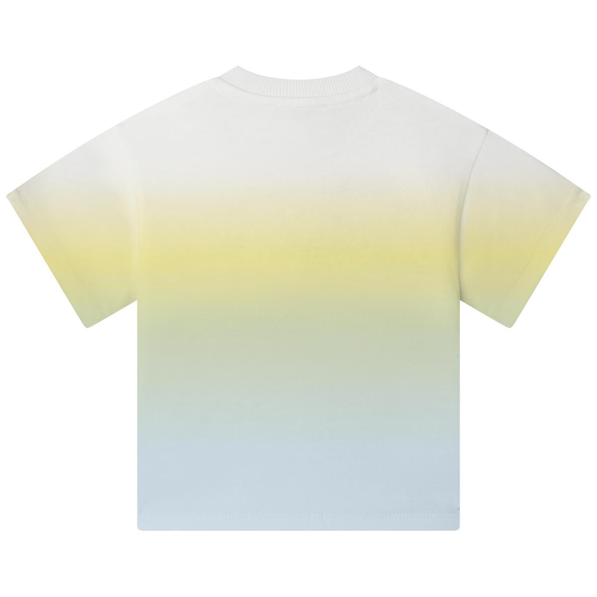 婴儿蓝色Logo T恤