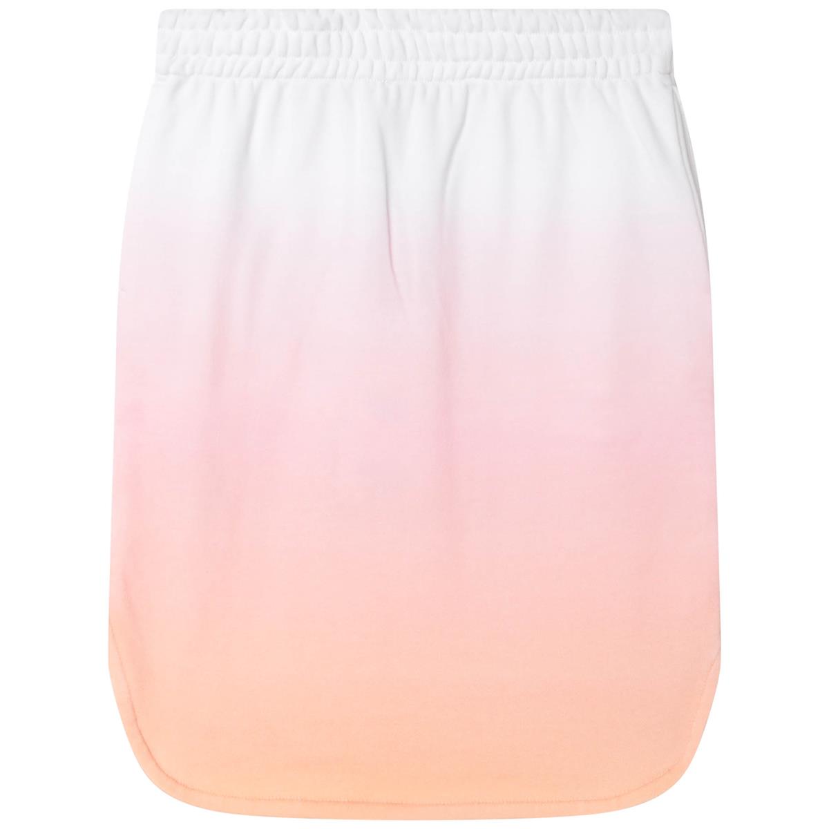 女童粉色Logo短裙