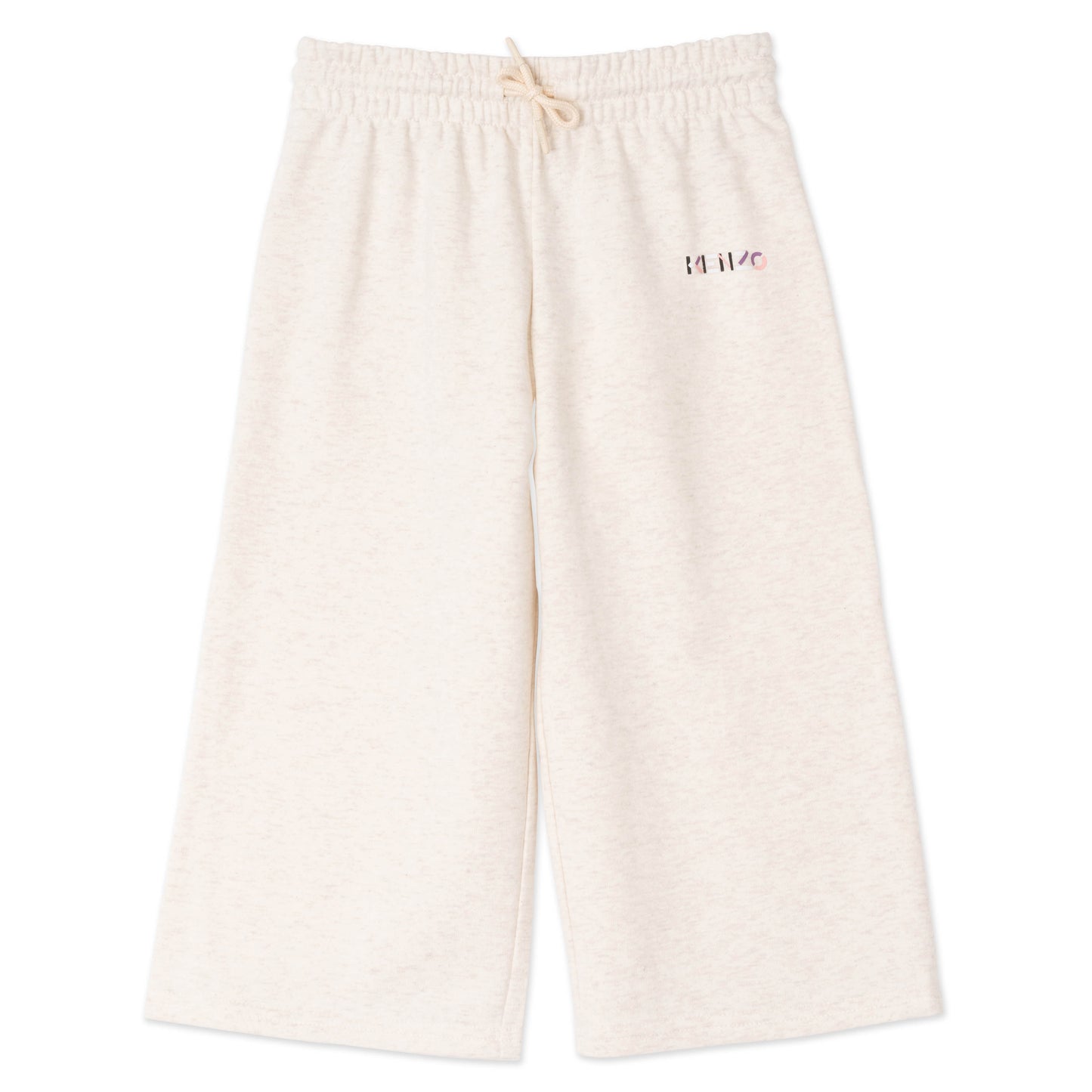 Girls Beige Cotton Trousers