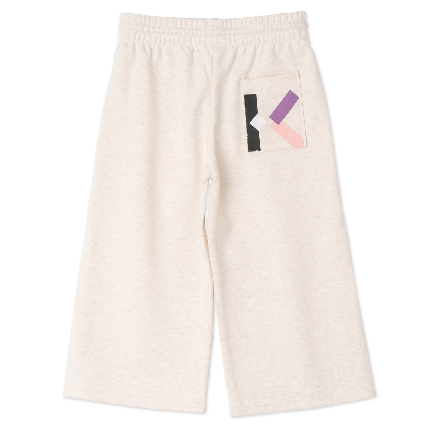 Girls Beige Cotton Trousers