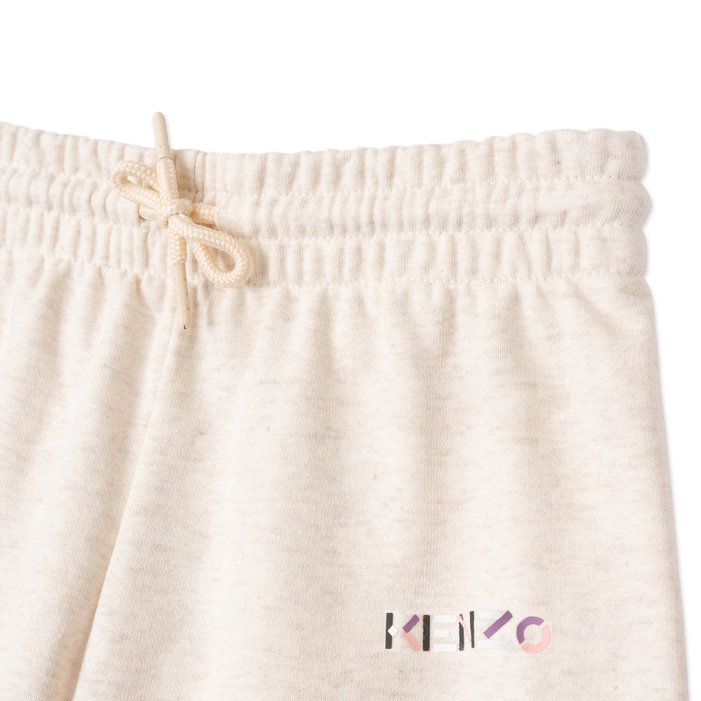 Girls Beige Cotton Trousers
