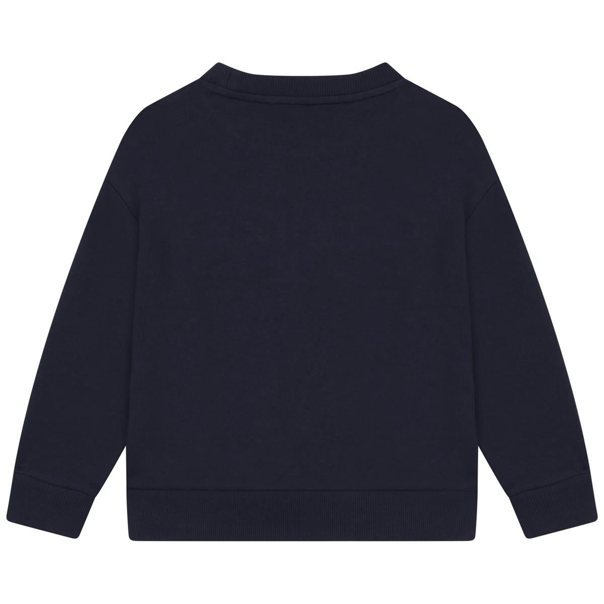 男童藏青色Logo卫衣