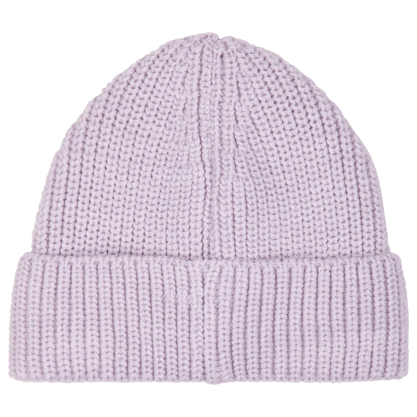 儿童浅紫色羊毛针织帽子