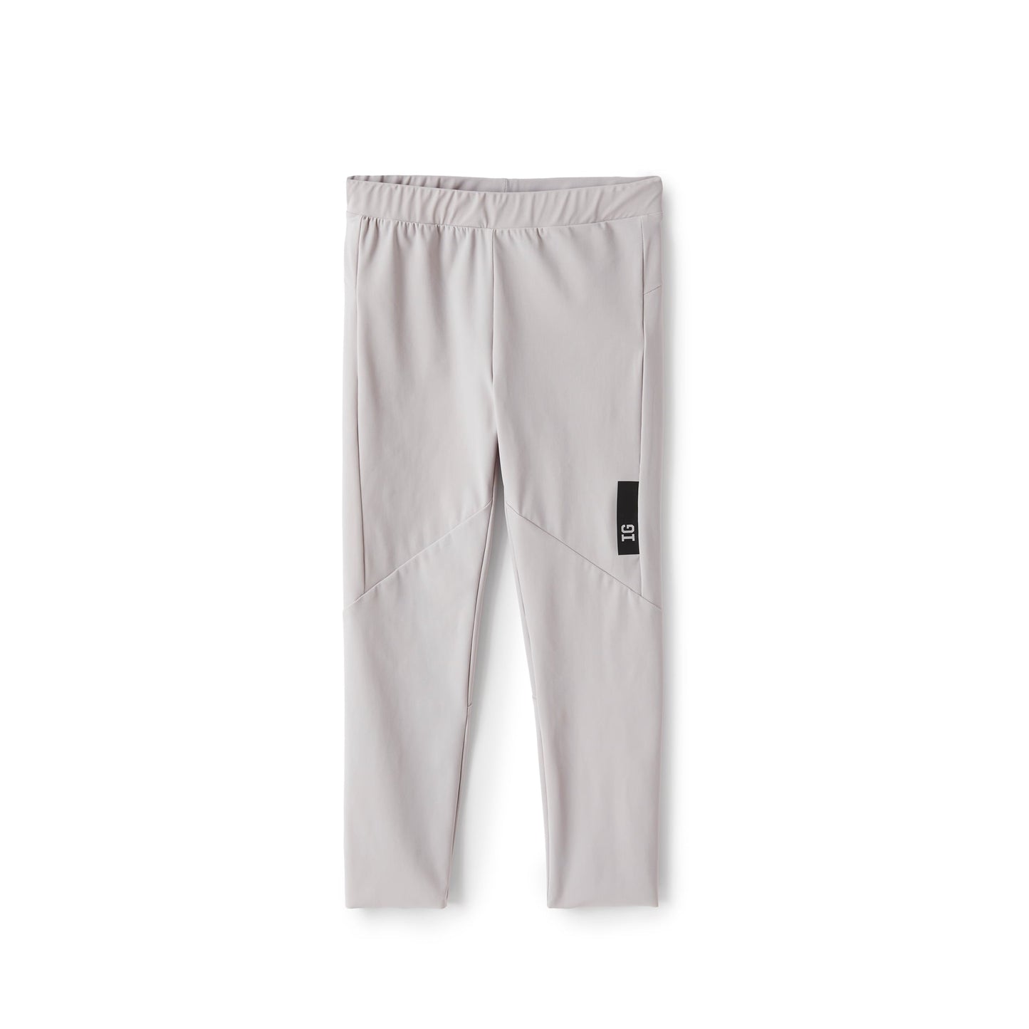 女童灰色"IG"运动打底裤