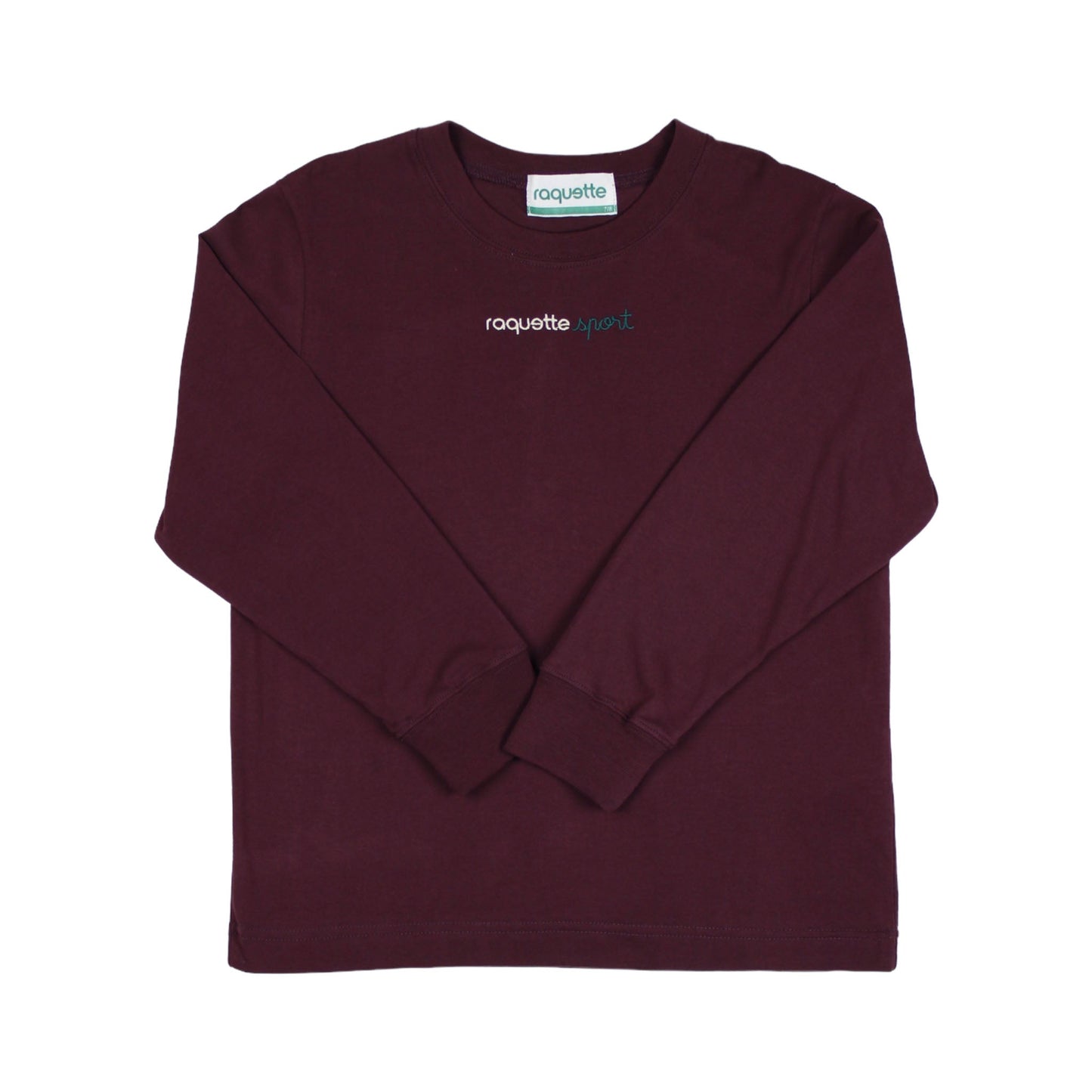 儿童紫色Logo棉T恤