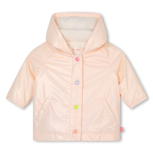 女婴浅粉色夹克