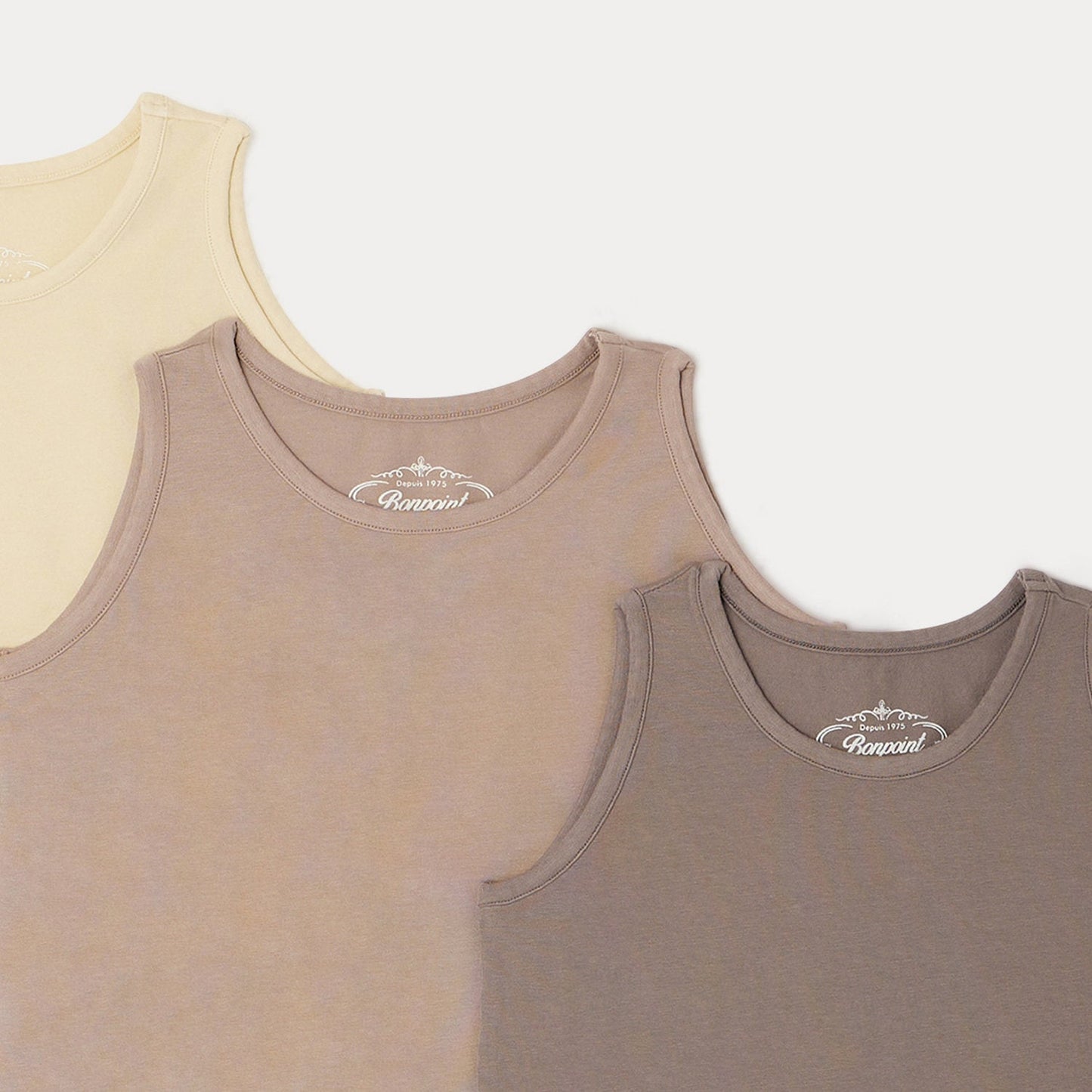 男童彩色棉背心套装(3件)