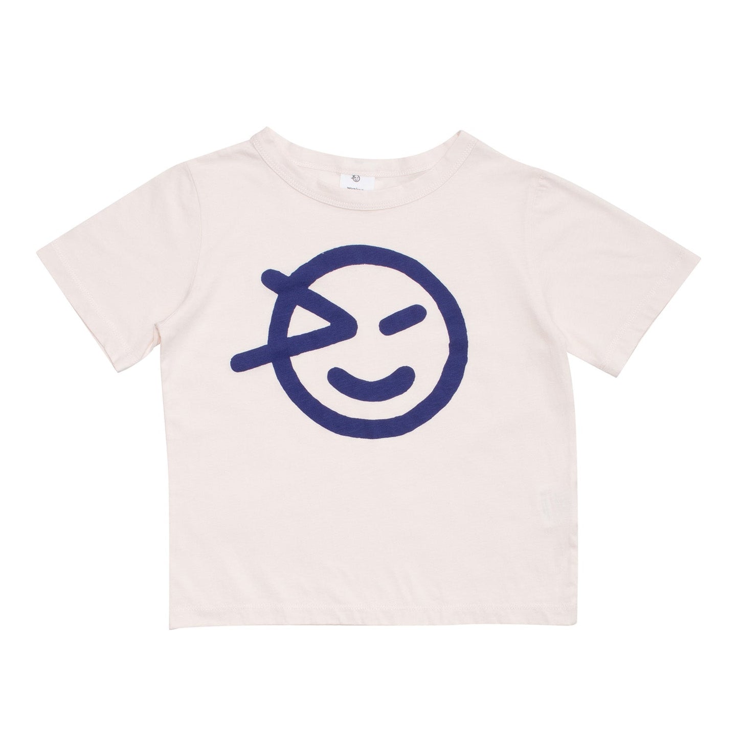 儿童白色Logo棉T恤