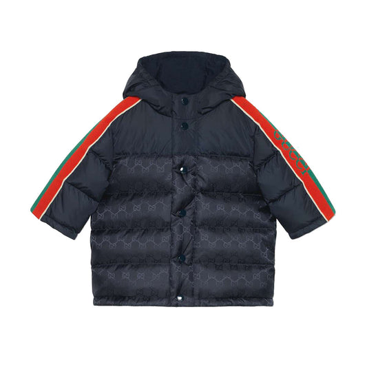 Baby Boys Navy Padded Down Jacket