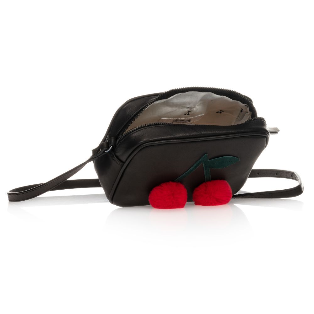 Girls Black Cherry Bag