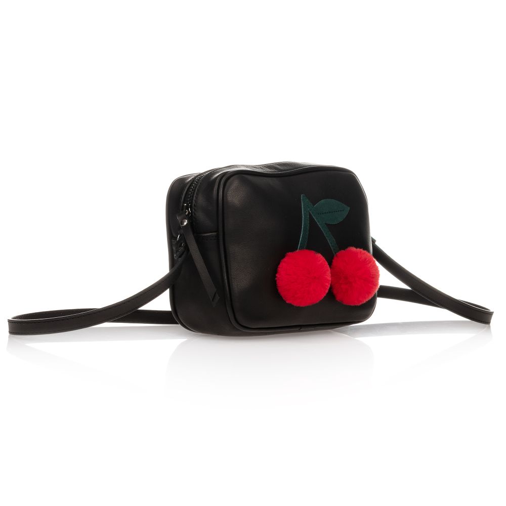 Girls Black Cherry Bag