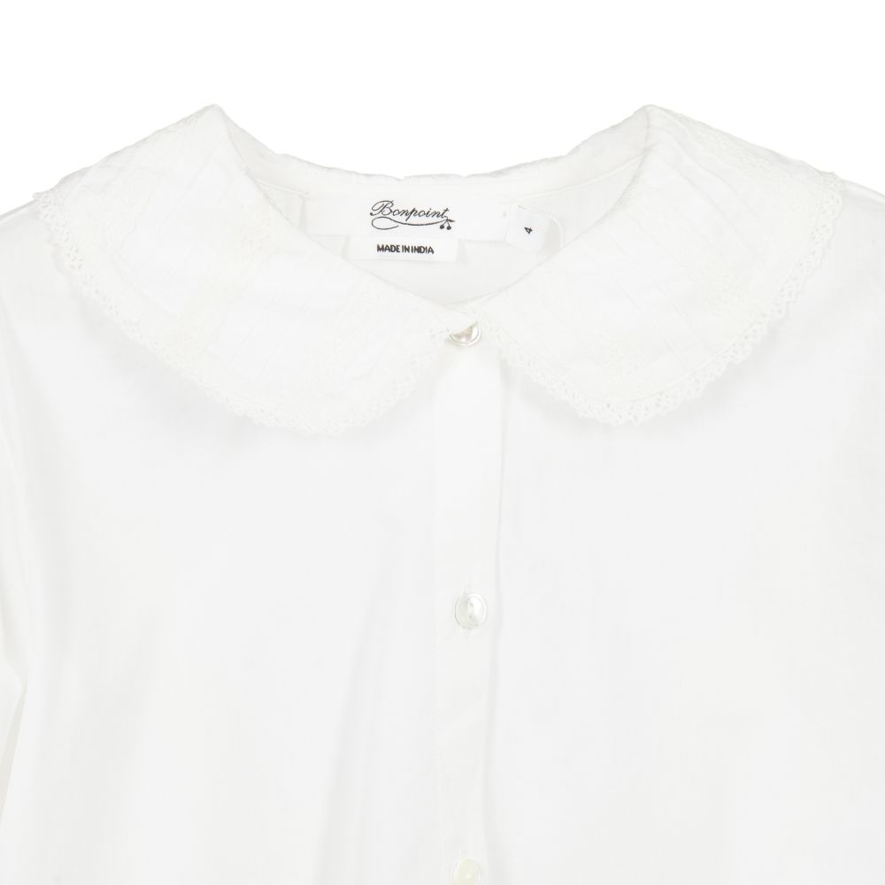 Girls Off White Blouse