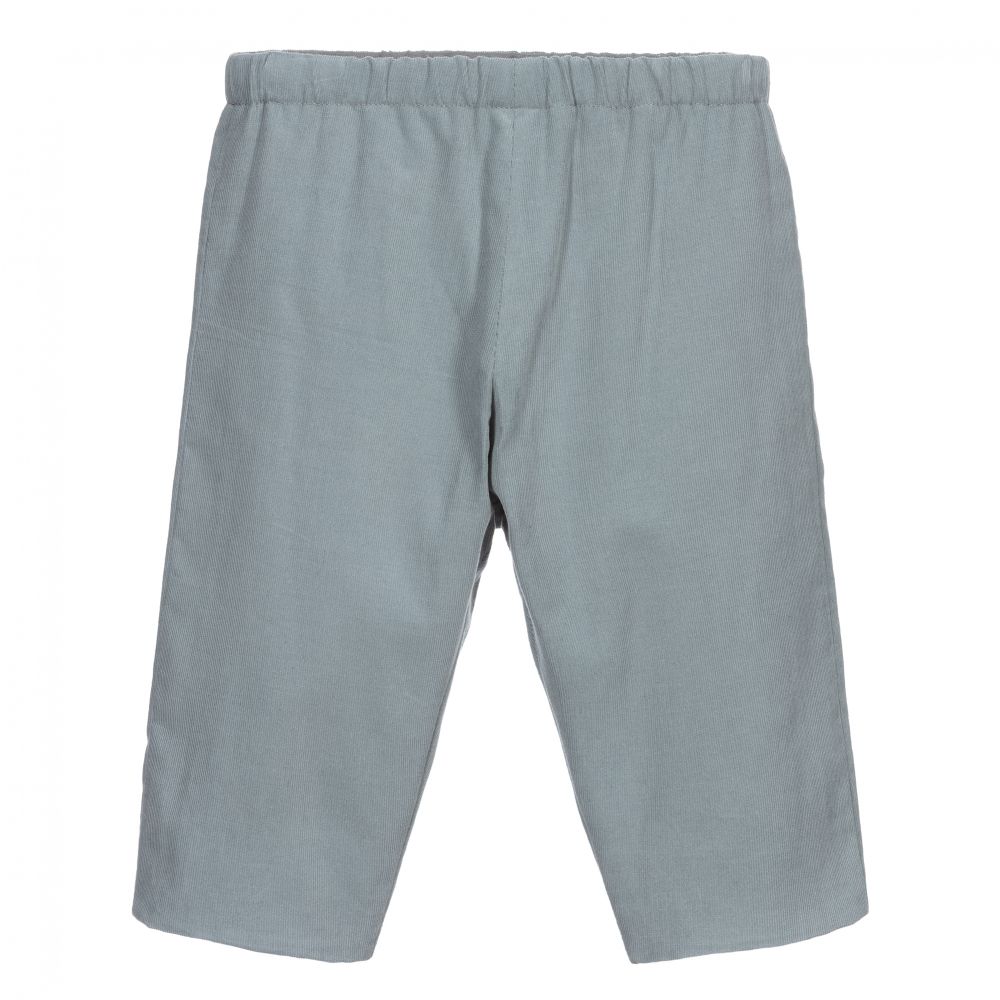 Baby Boys Blue Grey Pants