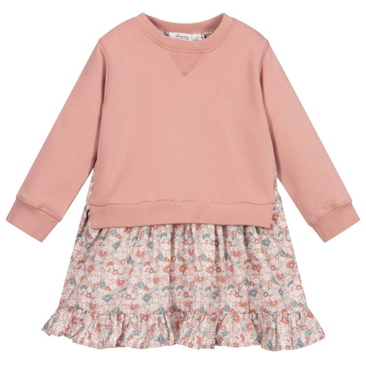 Girls Dusky Pink Dress