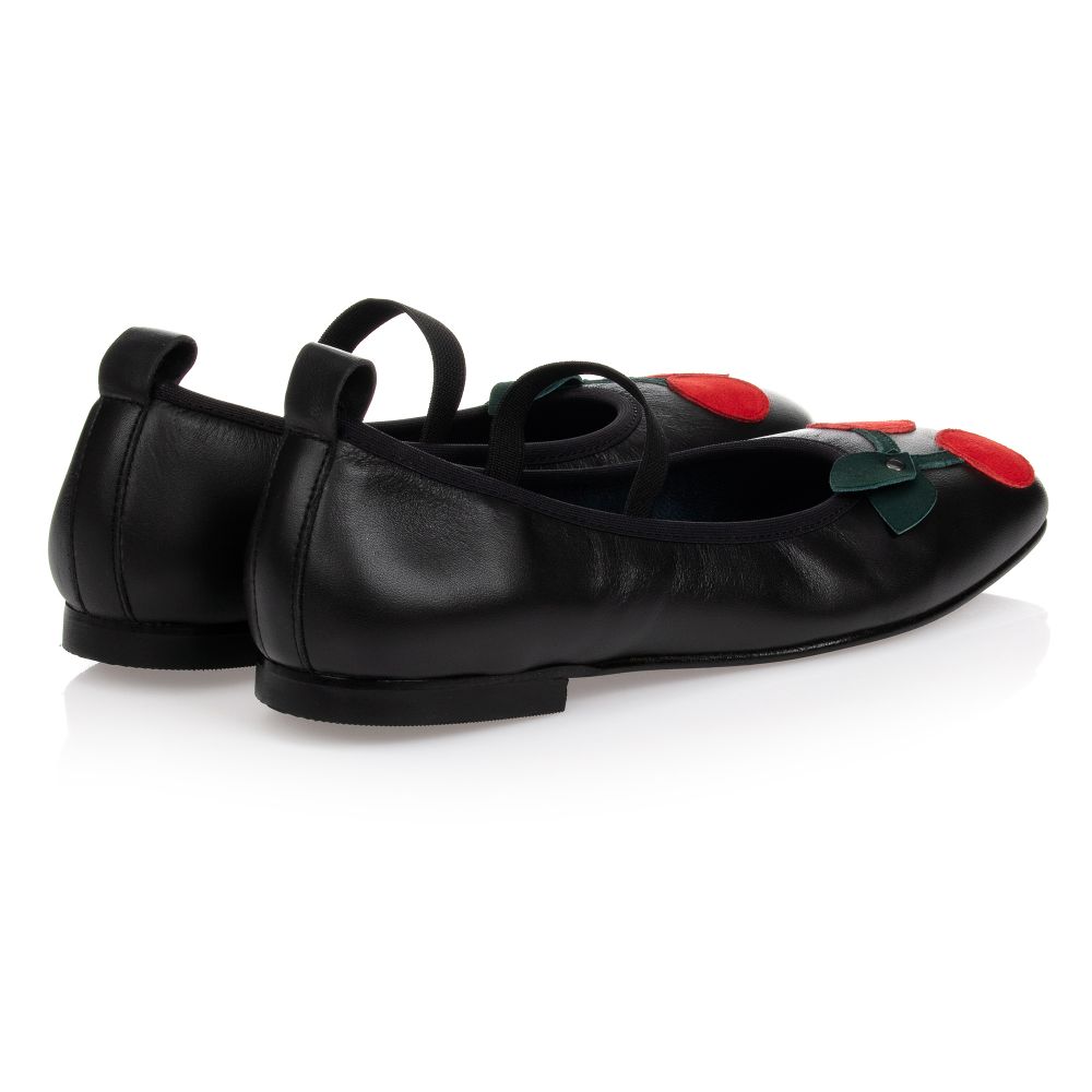 Girls Black Cherry Ballerina