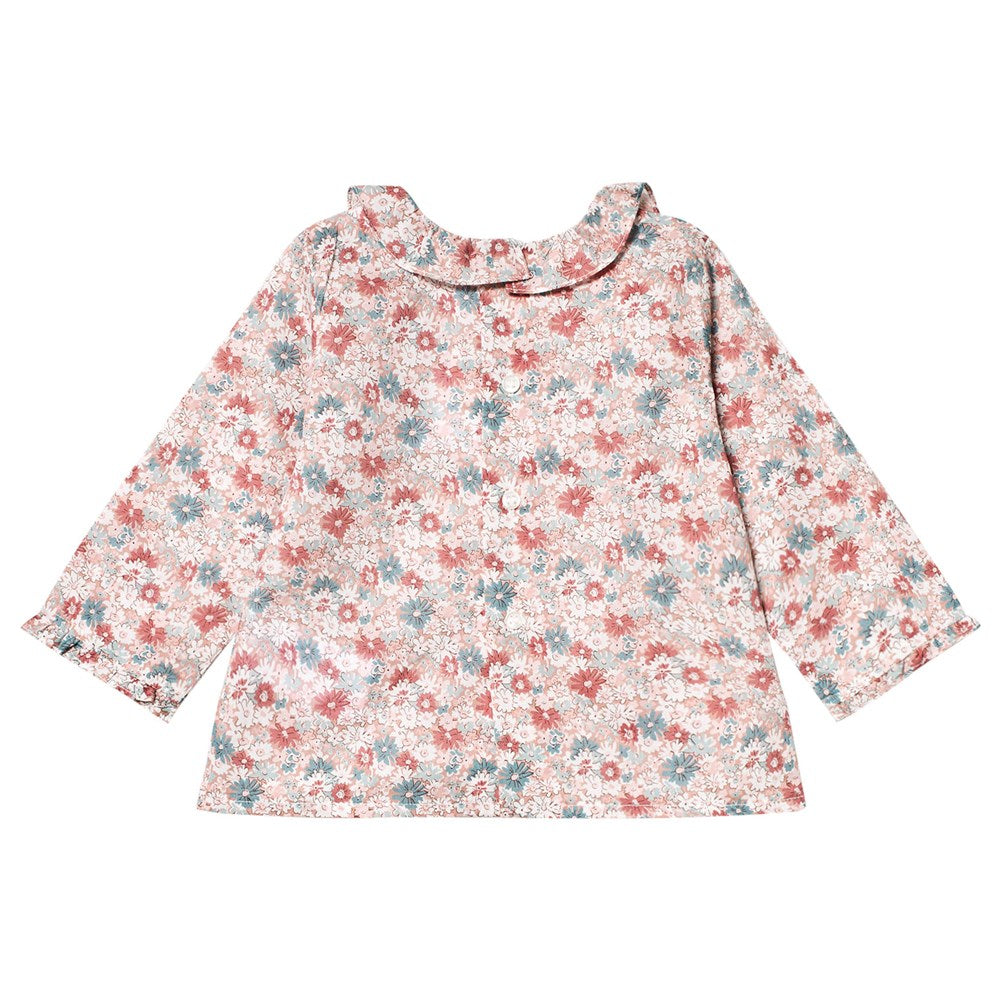 Baby Girls Faded Pink Blouse