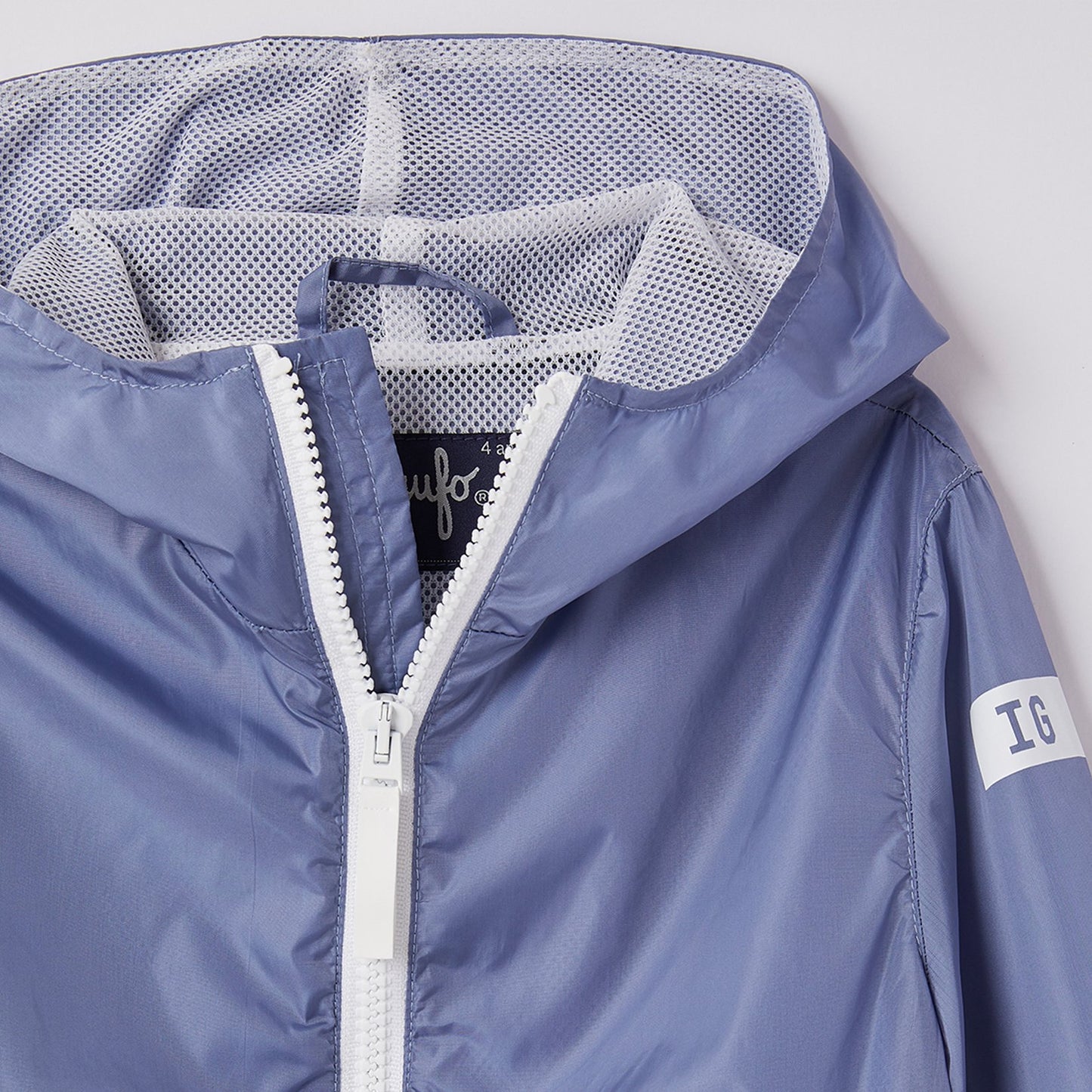 Girls Rain Blue Jacket