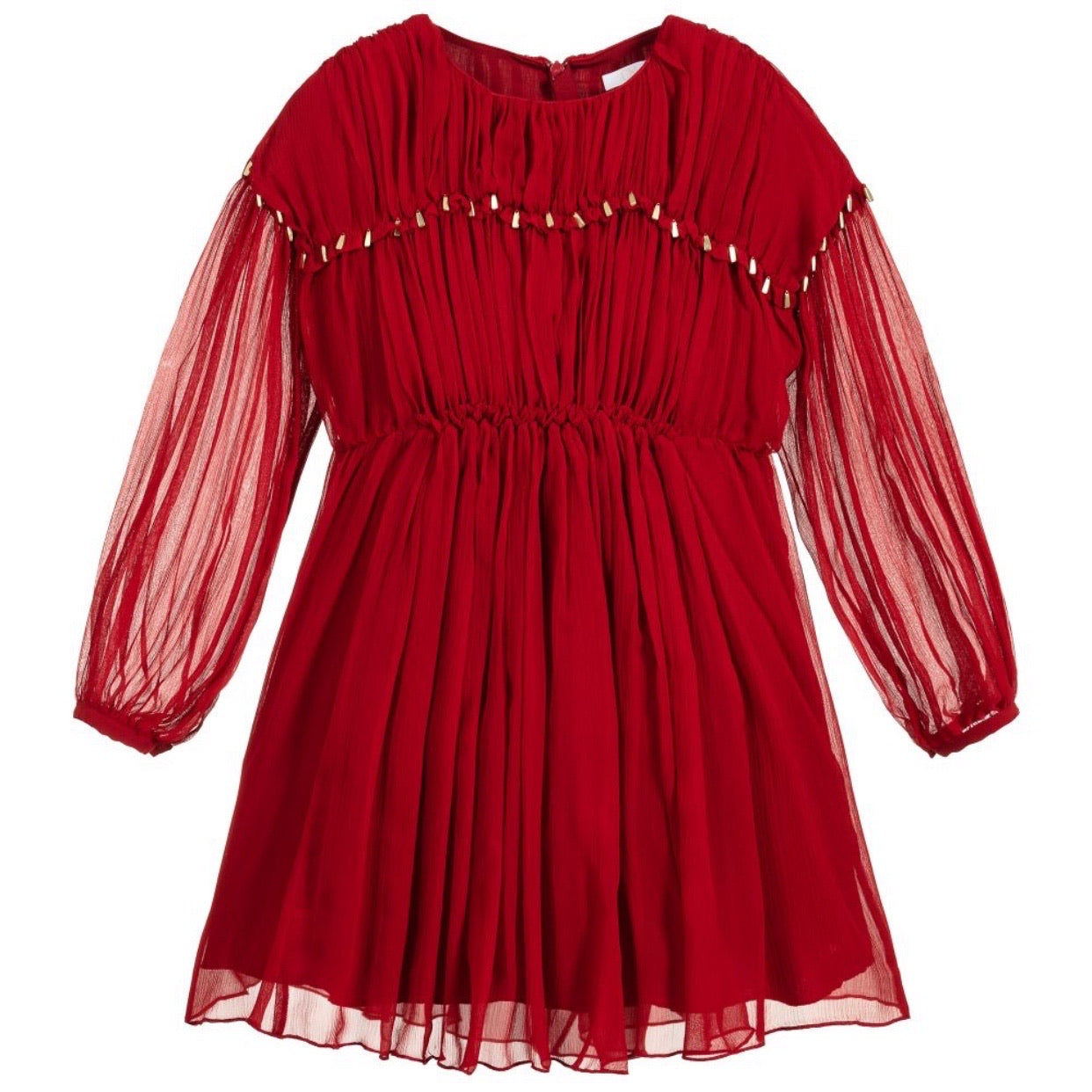 Girls Red Dress
