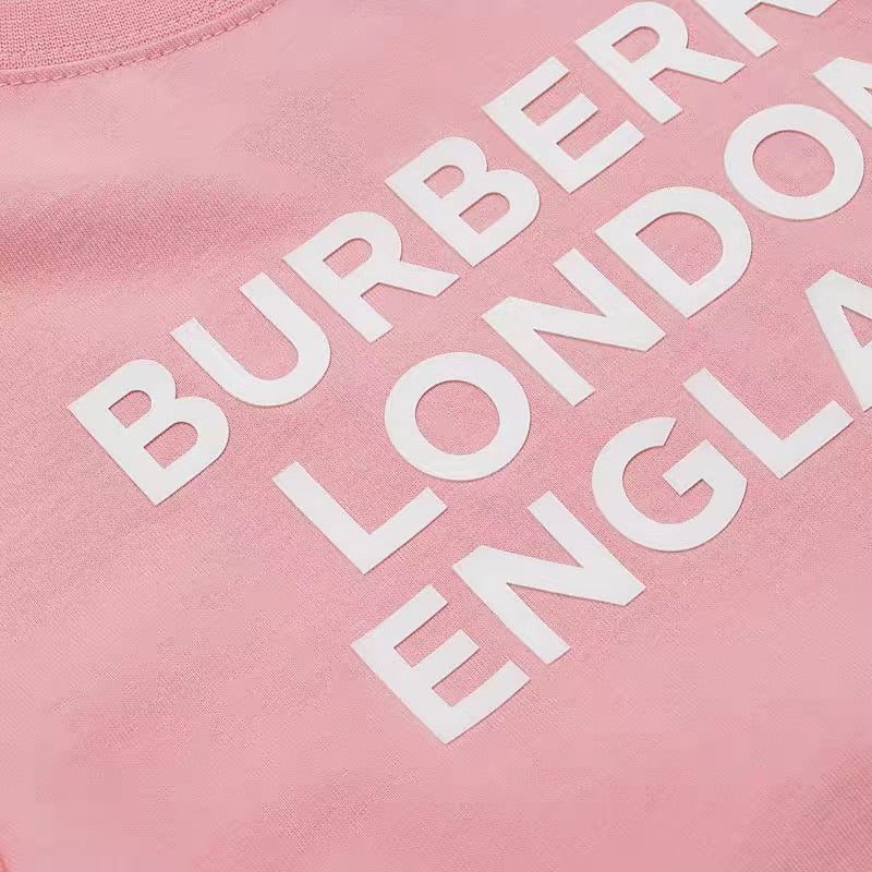 Girls Candy Pink Cotton Logo T-Shirt