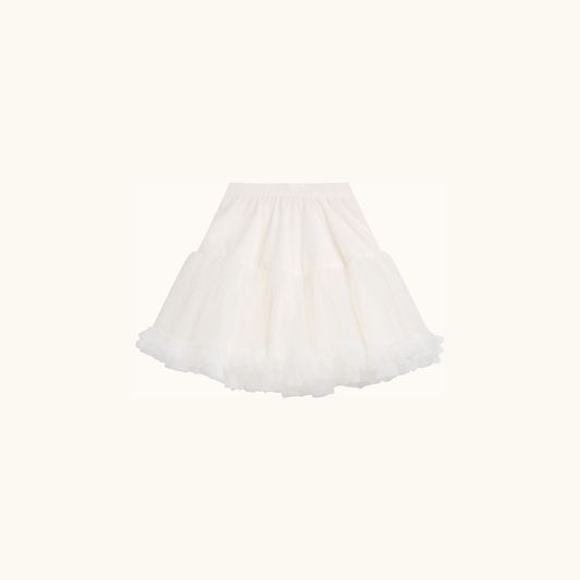 Girls Off White Skirt