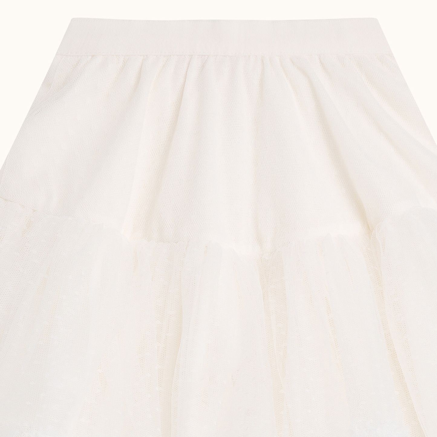 Girls Off White Skirt