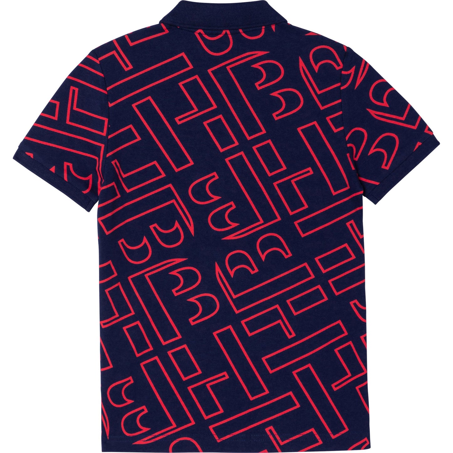 男童黑色Logo Polo衫