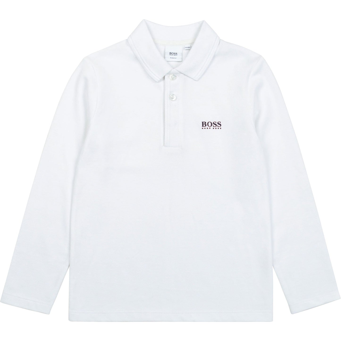 男童白色Logo Polo衫
