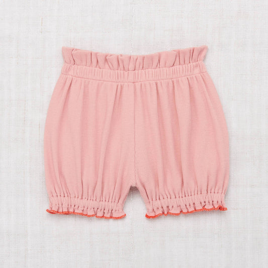Girls Pink Pima Cotton Shorts