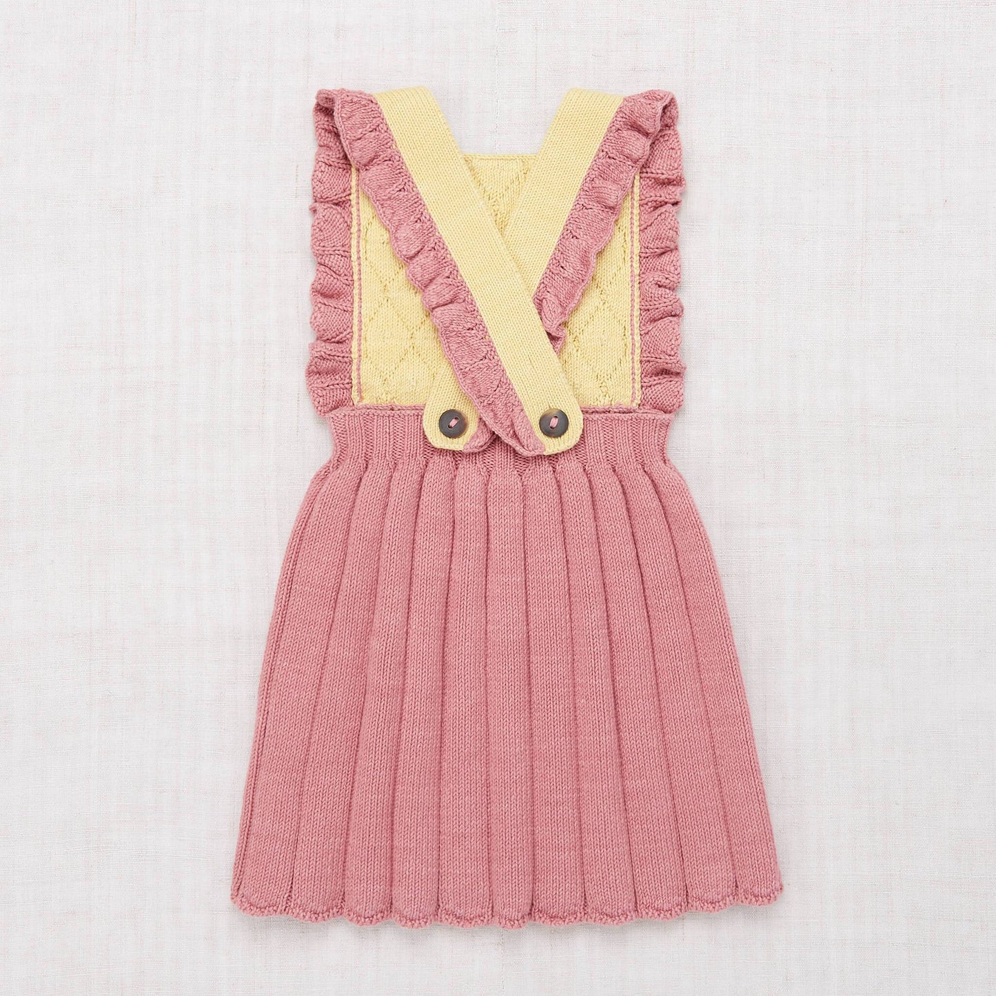Girls Pink Pima Cotton Dress