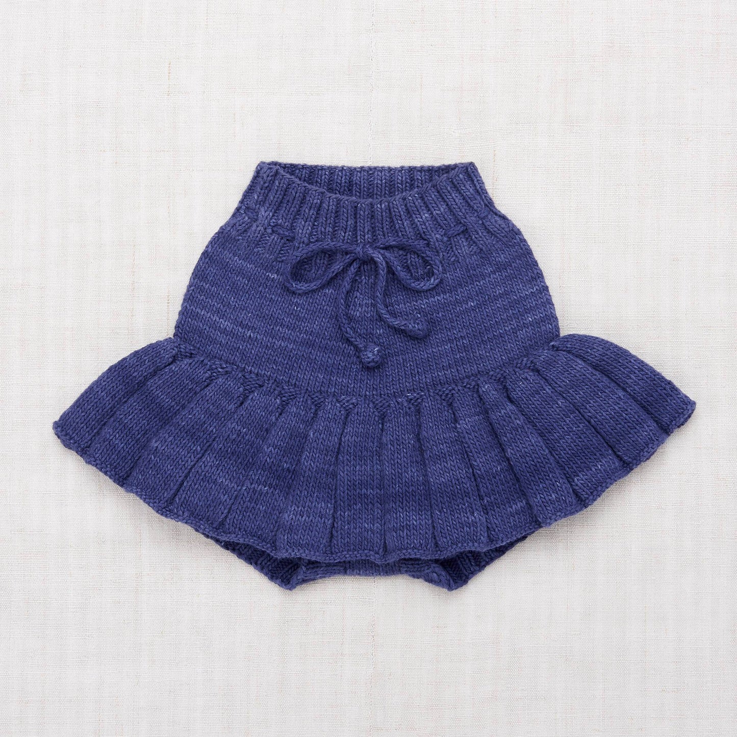 Girls Blue Pima Cotton Skirt