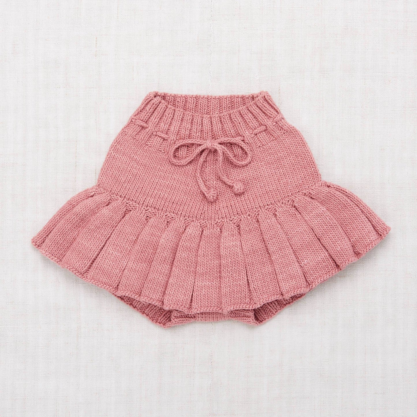 Girls Pink Pima Cotton Skirt