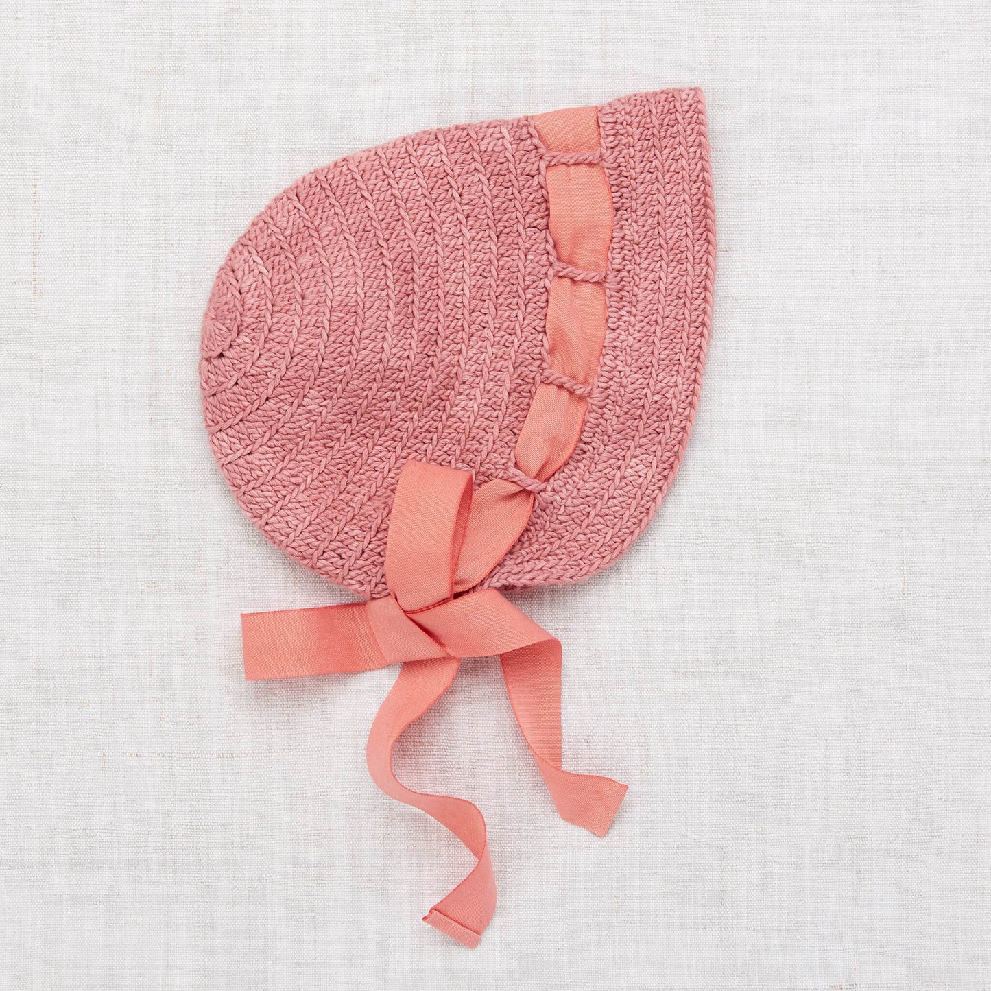 Girls Pink Pima Cotton Sunhat