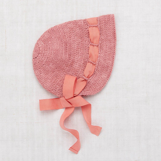 Girls Pink Pima Cotton Sunhat