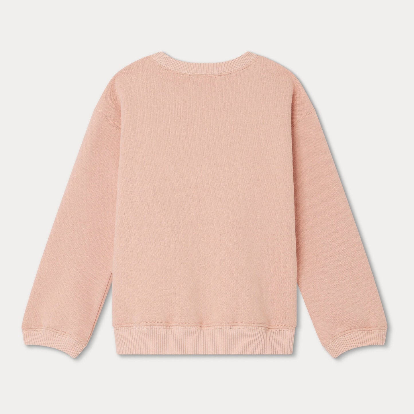 女童粉色Logo棉卫衣