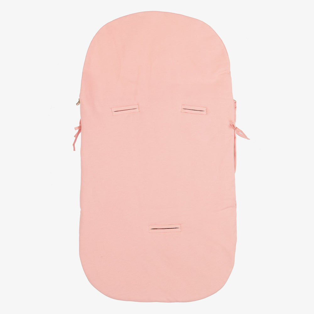 婴儿粉色Logo包被(78cm)
