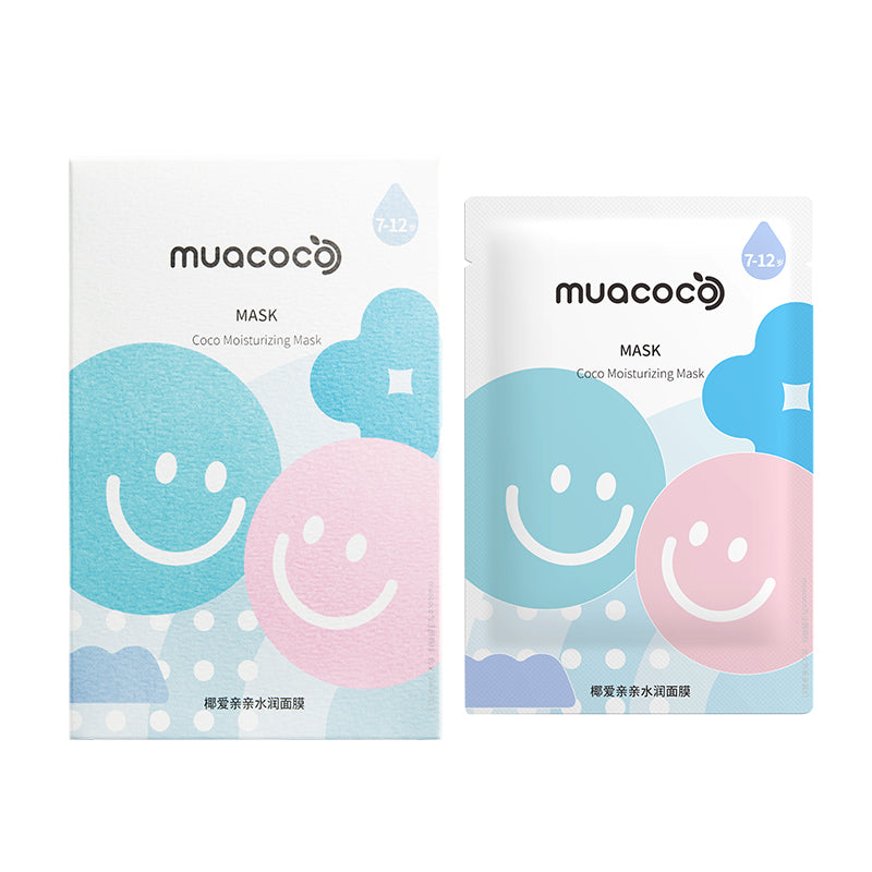 muacoco椰爱亲亲水润面膜(7-12岁)