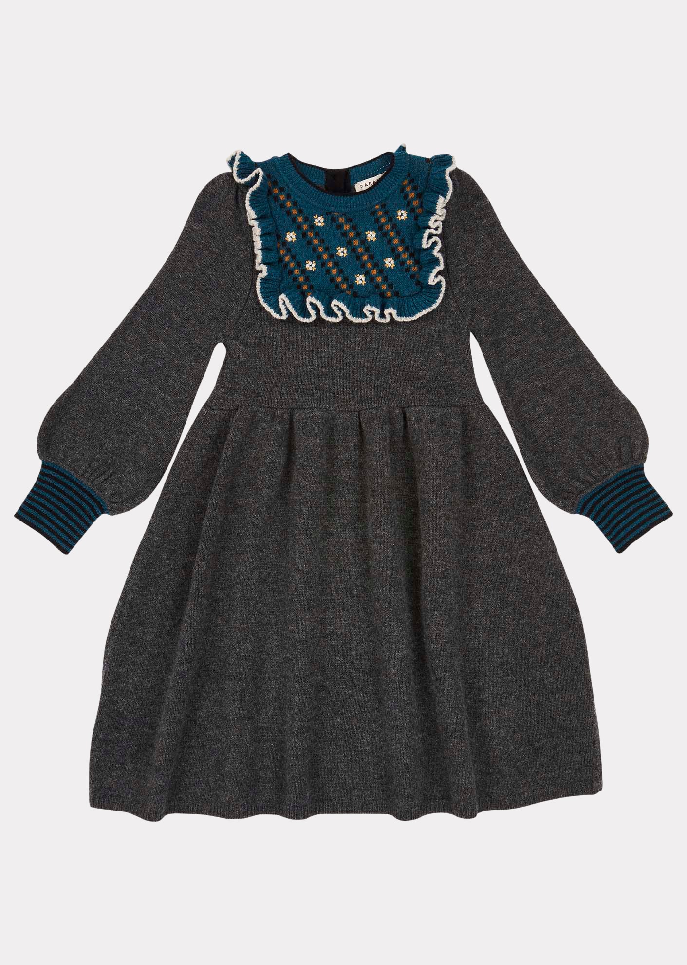 Girls Charcoal Nightingale Dress