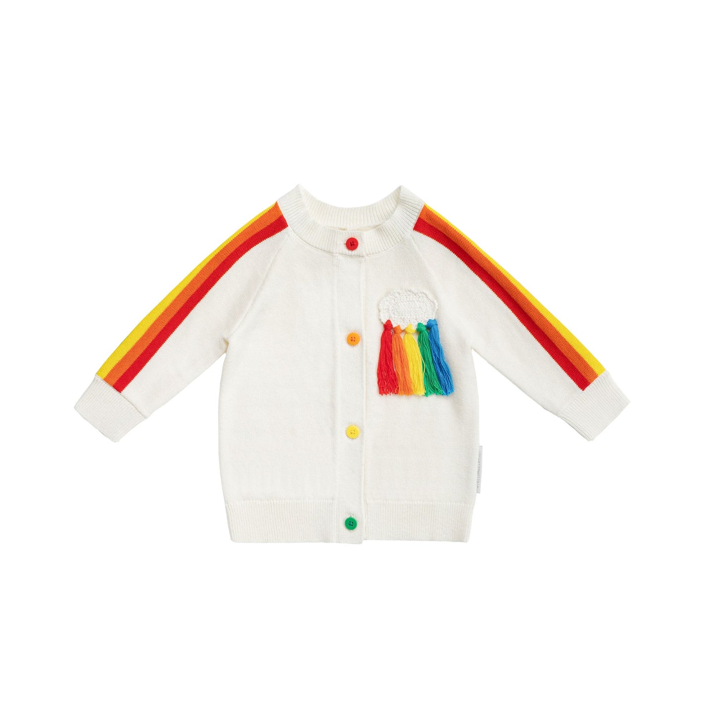 Baby Girls White Cardigan