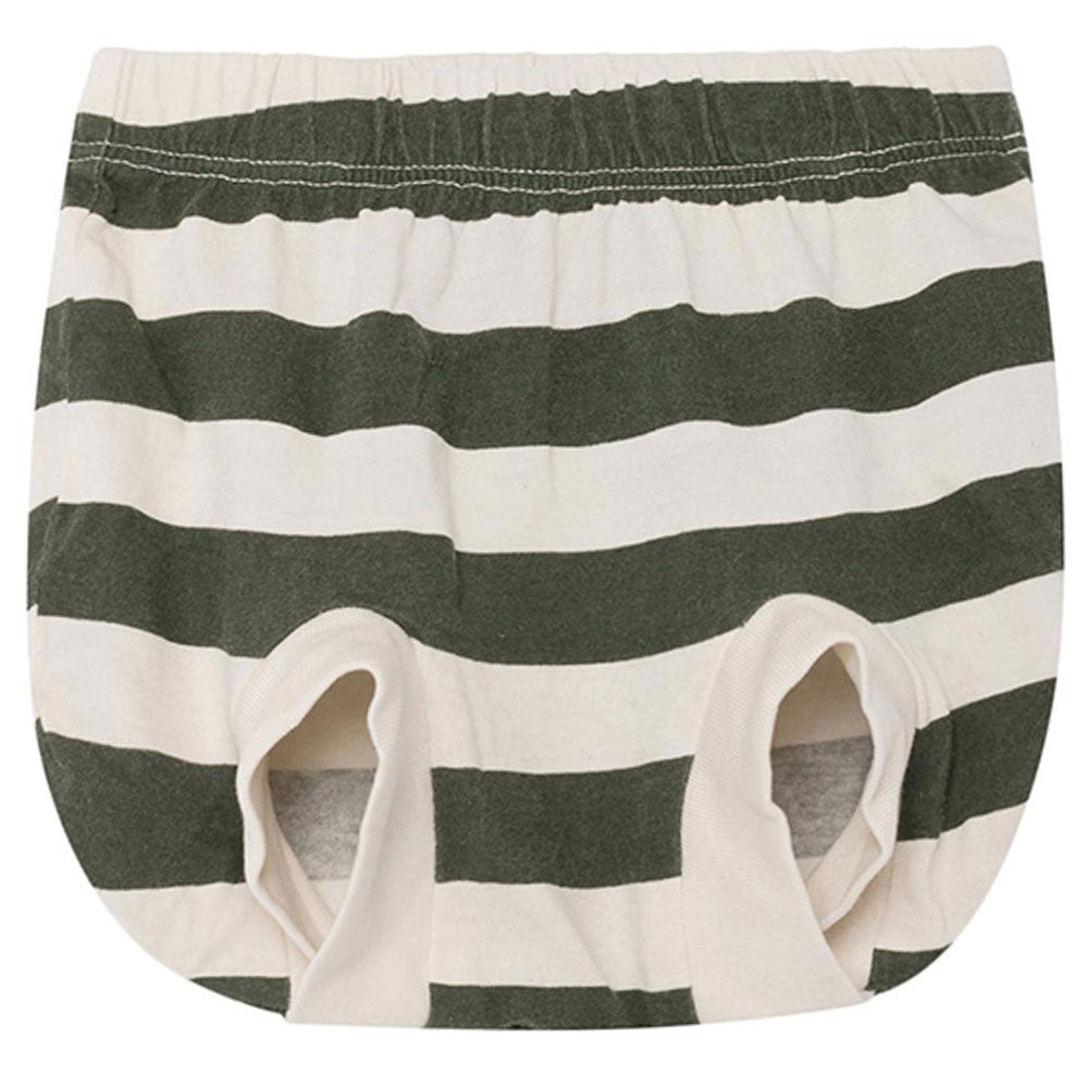 Baby Beige&Green Striped Shortie