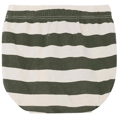 Baby Beige&Green Striped Shortie