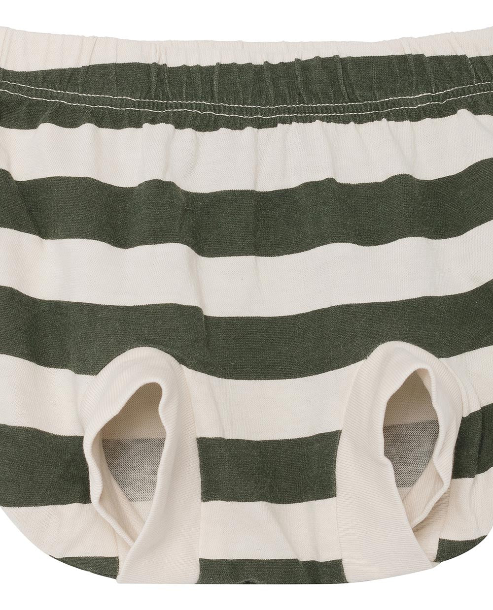 Baby Beige&Green Striped Shortie