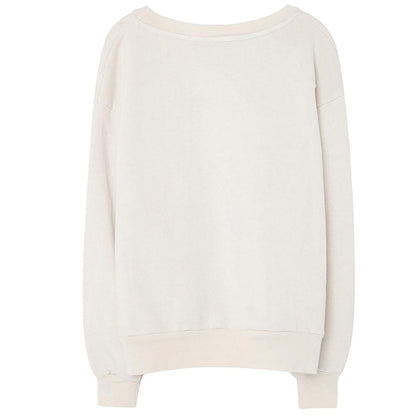 Girls White "Santa Maria" Sweatshirt