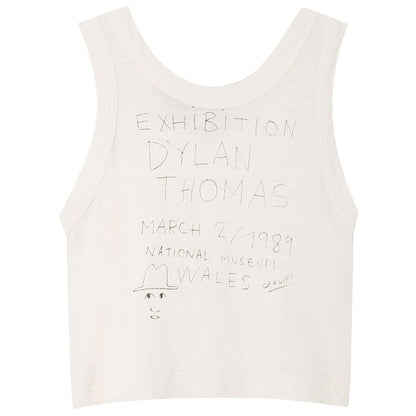 Baby Girls White Cotton Vest