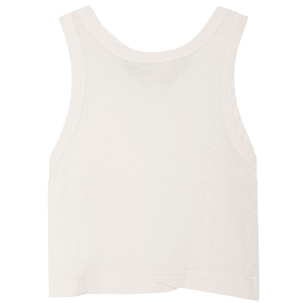 Baby Girls White Cotton Vest