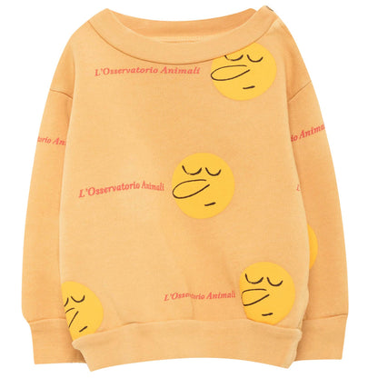 Baby Yellow Cotton Sweatshirt