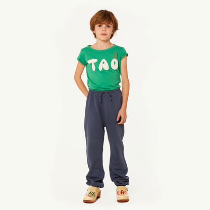Boys Blue Cotton Trousers