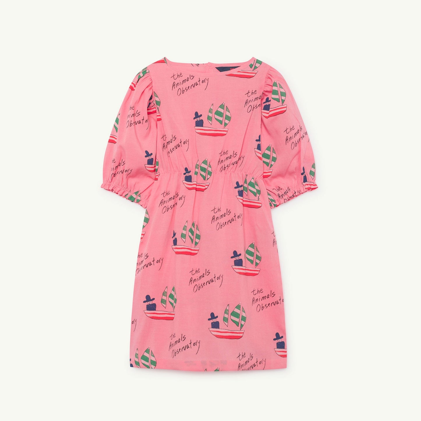 Girls Pink Ships Dress