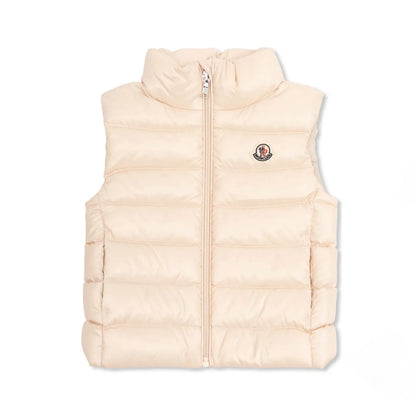 女婴浅粉色"GHANY"羽绒马甲
