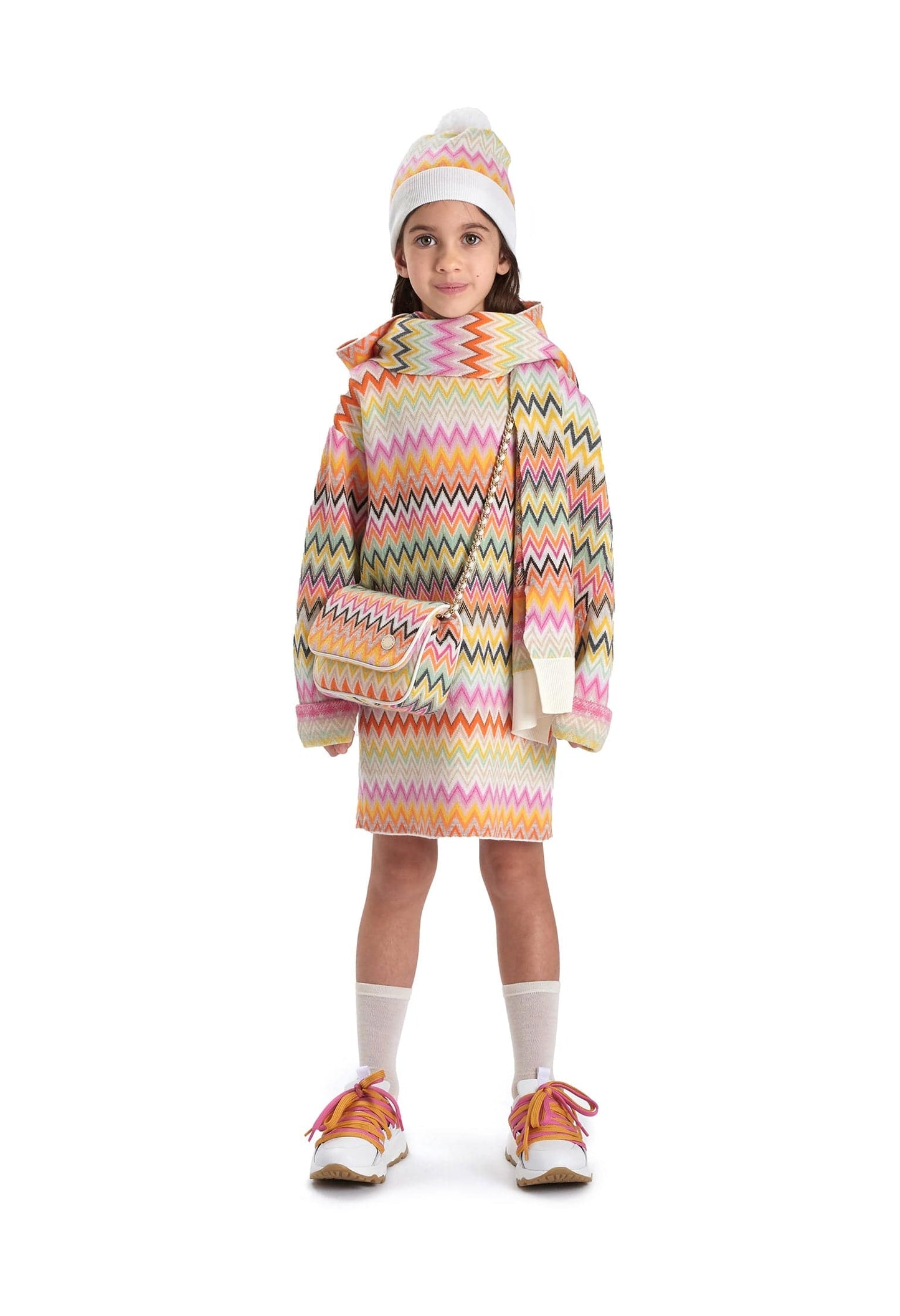 Missoni Girls 之字形斜挎包 多色可选（20 厘米）