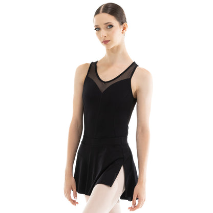 女士黑色芭蕾舞短裙(DA5004M/Black)